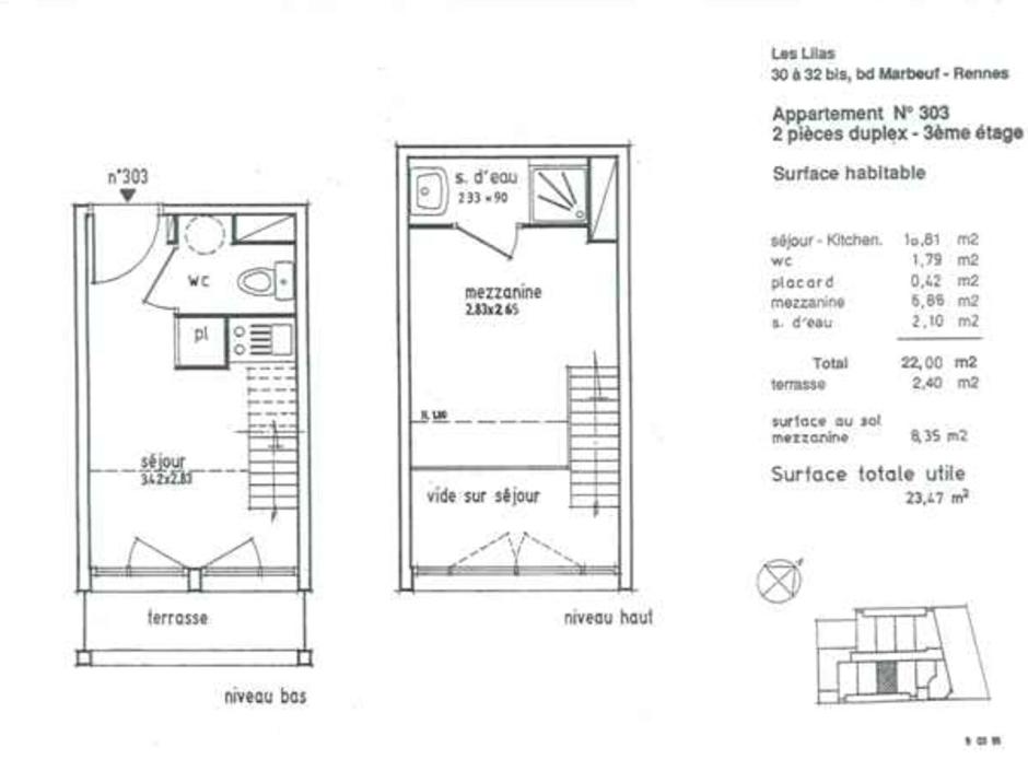 Ac3- location appartement 
rennes
 1786868895